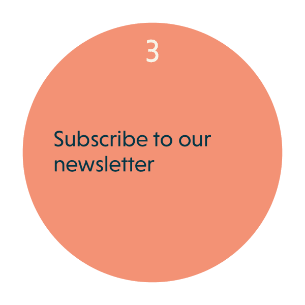 Subscribe to our newsletter