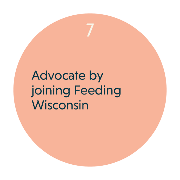 Advocate by joining Feeding Wisconsin
