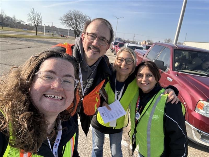 Community voice survey team in beaver dam
